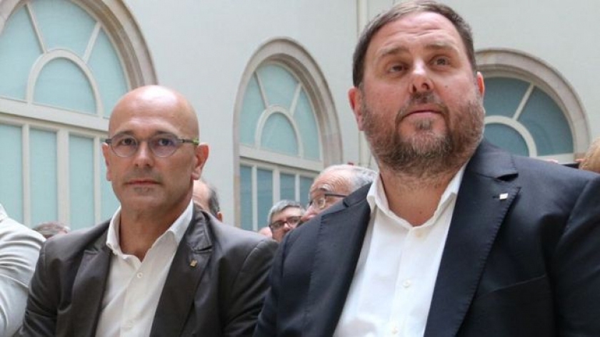 Raül Romeva i Oriol Junqueras