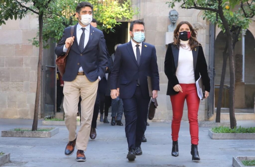 El president Pere Aragonès