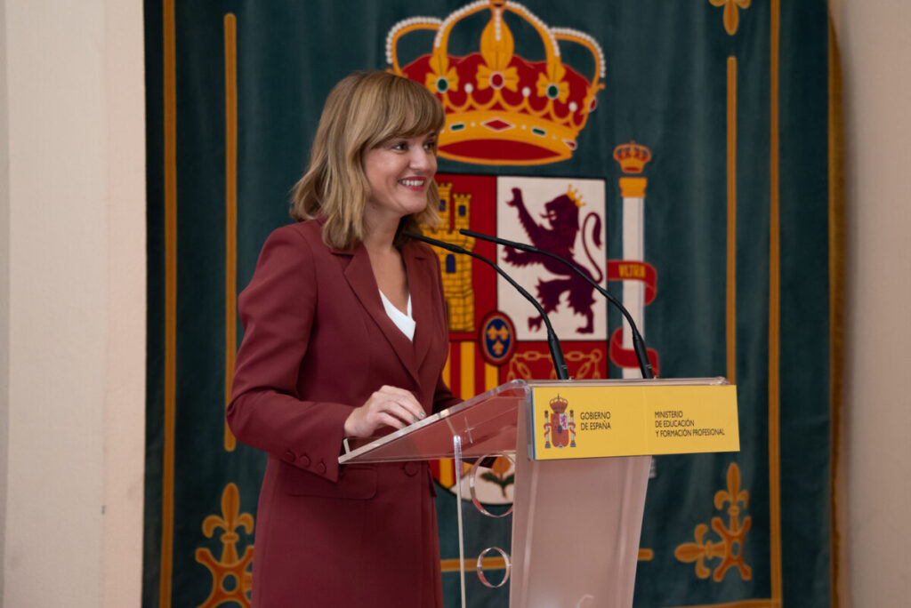 La ministra Pilar Alegría