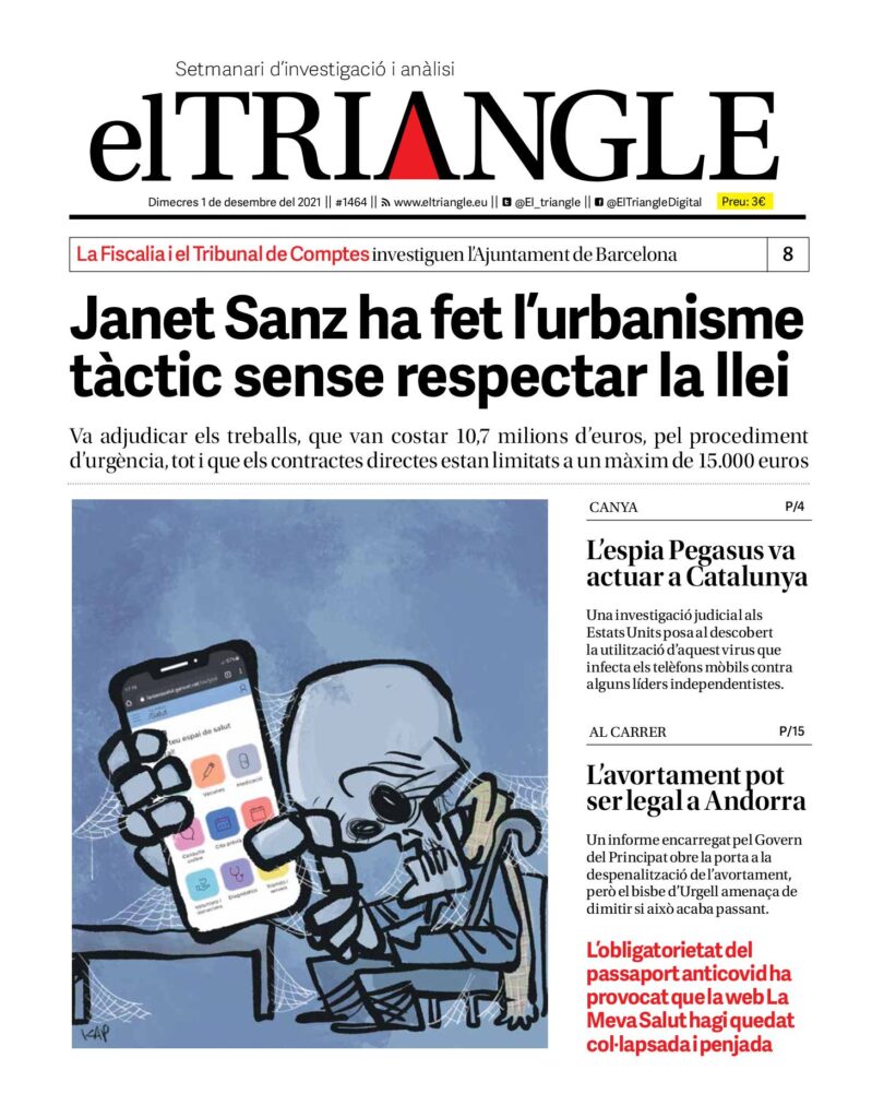 Janet Sanz ha fet l’urbanisme tàctic sense respectar la llei