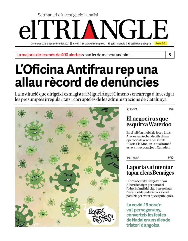L’Oficina Antifrau rep una allau rècord de denúncies