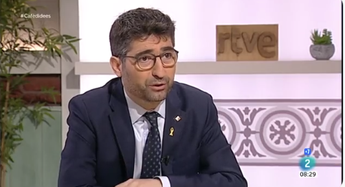 El vicepresidente y consejero de Políticas Digitales y Territorio, Jordi Puigneró