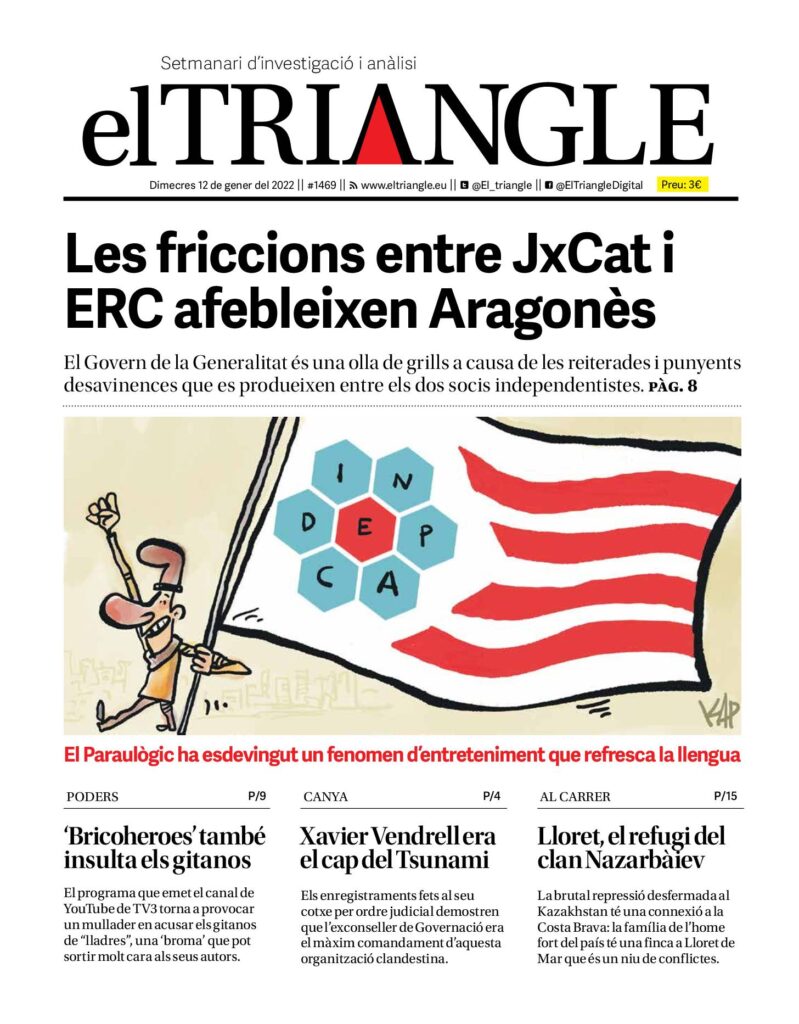 Les friccions entre JxCat i ERC afebleixen Aragonès