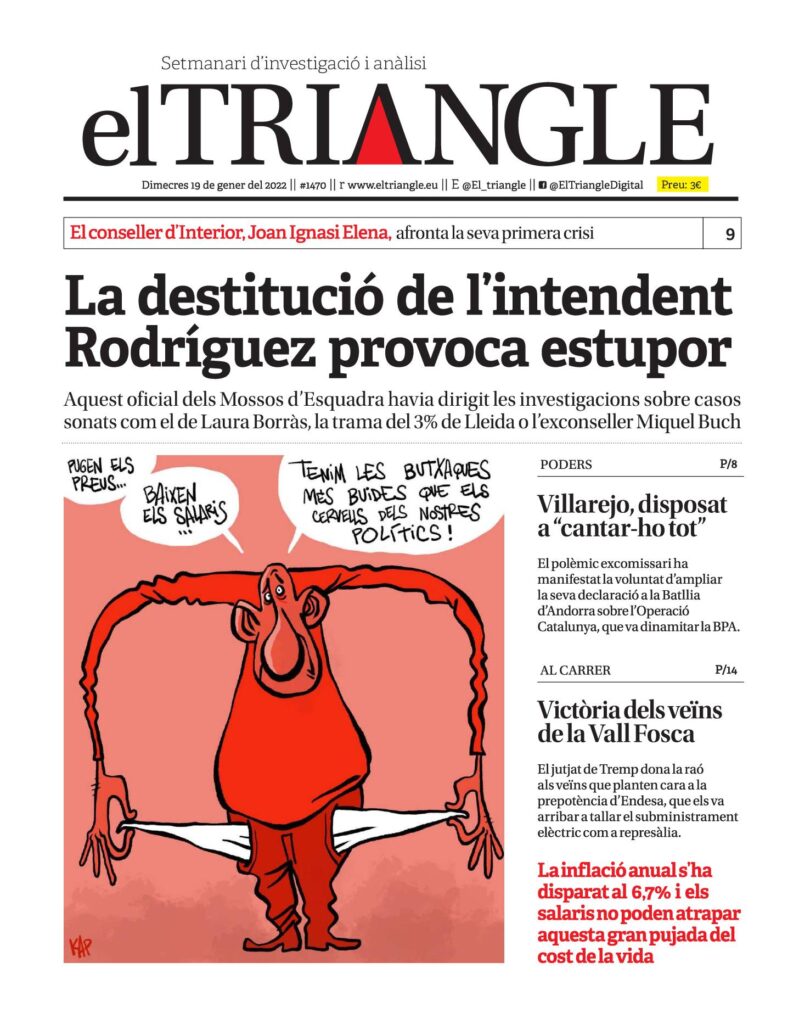 La destitució de l’intendent Rodríguez provoca estupor