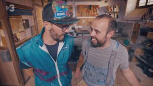 Jair Domínguez y Peyu, en 'Bricoheroes'