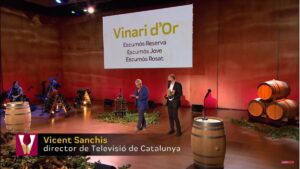 Vicent Sanchis entrega tres premis Vinari a la gala del 2020