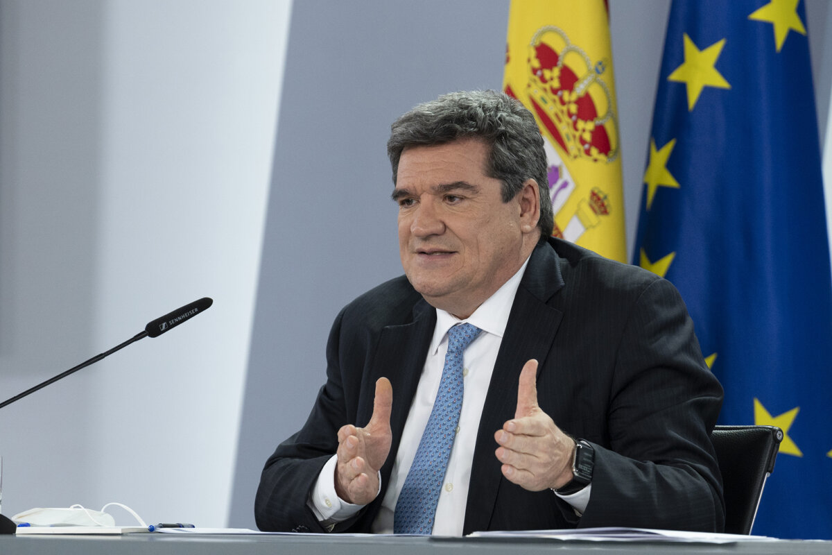 El ministre d’Inclusió, Seguretat Social i Migracions, José Luis Escrivá