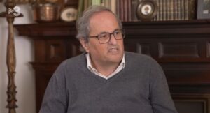 El expresidente de la Generalitat, Quim Torra, en 'Preguntes freqüents' de TV3