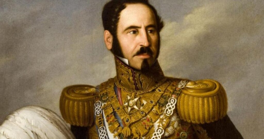 Retrato del general Espartero realizado por Antonio María Esquivel (Wikimedia Commons)