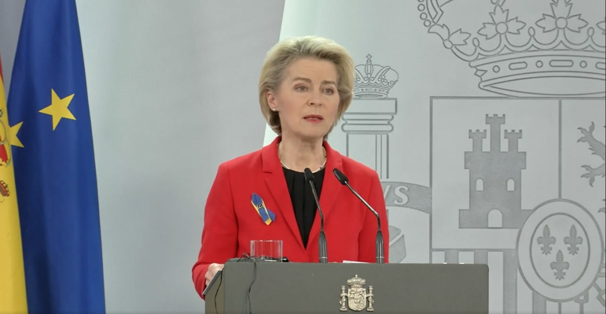 Ursula Von Der Leyen, presidenta de la Comisión Europea