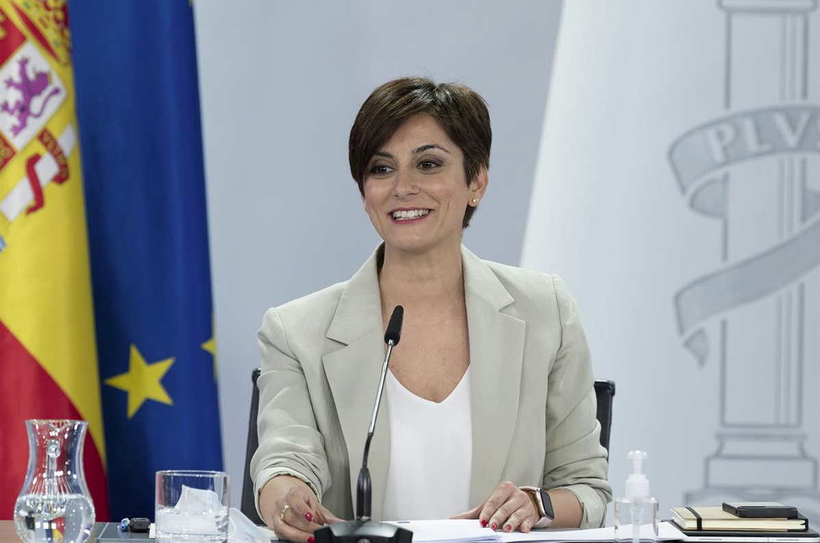 Isabel Rodríguez, la ministra i portaveu del govern d’Espanya