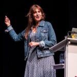 Laura Borràs, portavoz de Junts per Catalunya, en Catosfera 2016 (Wikimedia Commons)