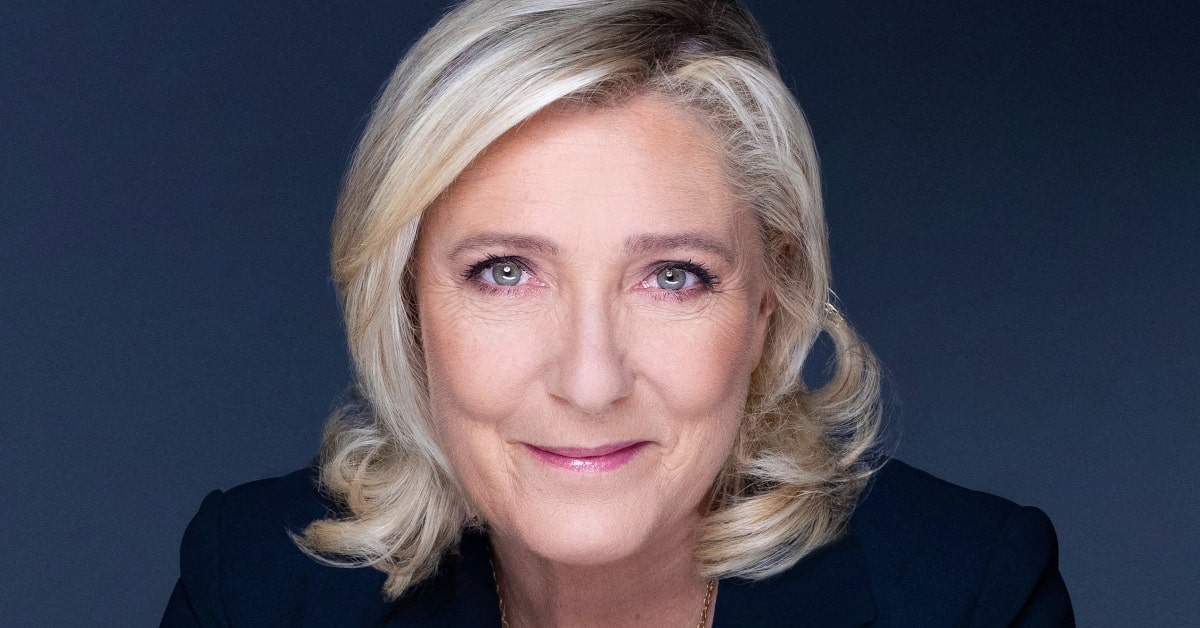 Marine Le Pen, candidata a la presidencia de la Agrupación Nacional