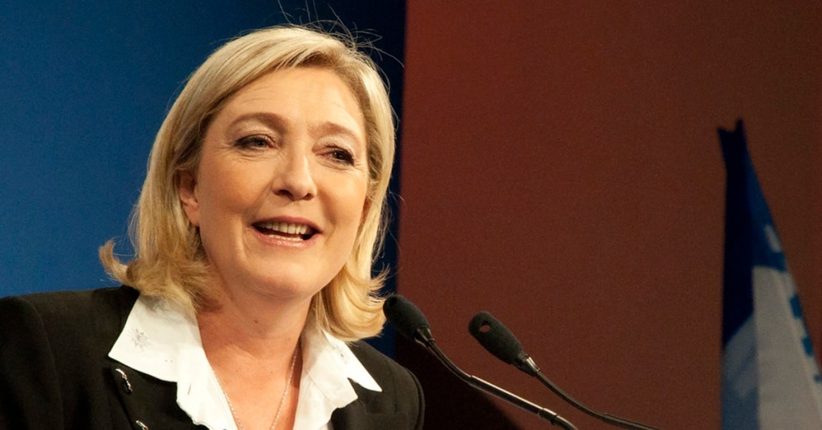 Marine Le Pen, líder de l'Agrupació Nacional i candidata a la presidència de França (Rémi Noyon, Global Panorama, Flickr)