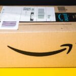 Caja enviada a través de Amazon Prime
