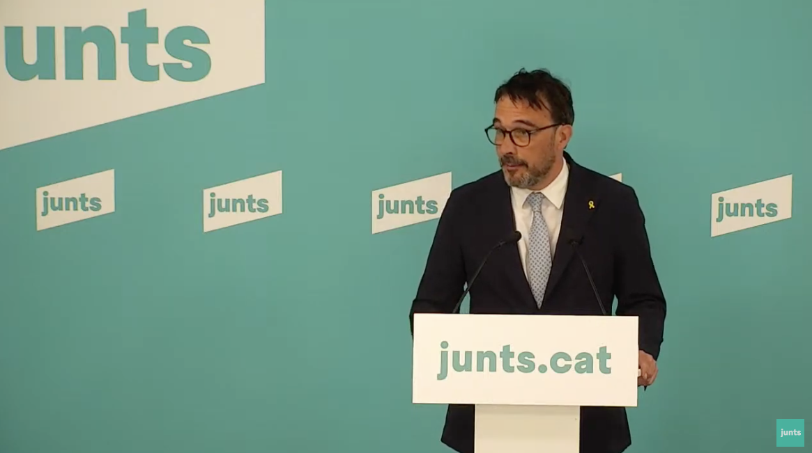 Josep Rius, portavoz de Junts