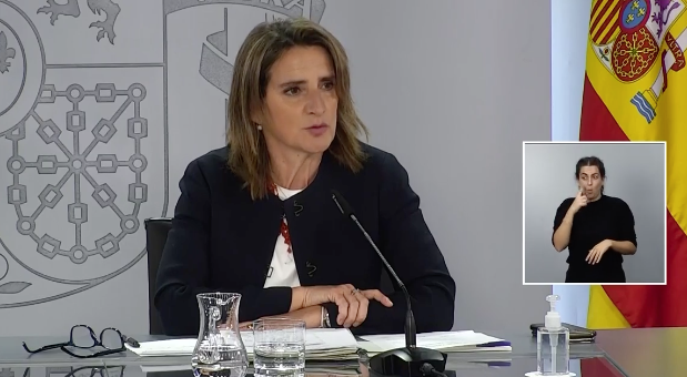 eresa Ribera, vicepresidenta tercera y ministra para la Transición Ecológica