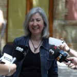 Dolors Feliu, presidenta de la Assemblea Nacional Catalana (ANC)