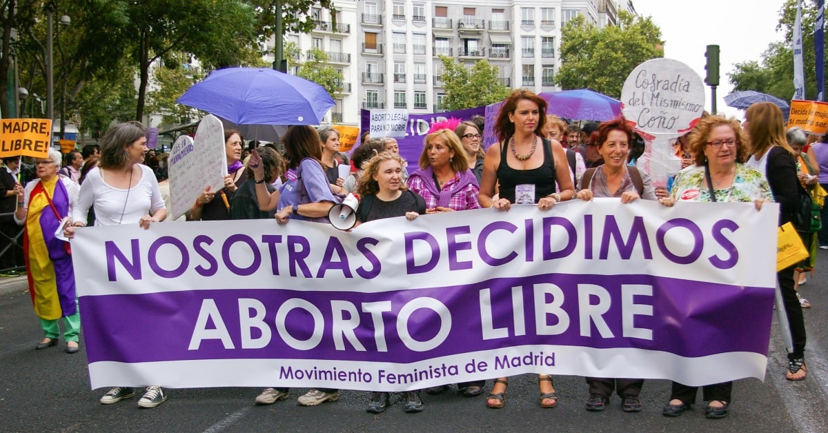 El Moviment Feminista de Madrid demana l'avortament lliure (Flickr)