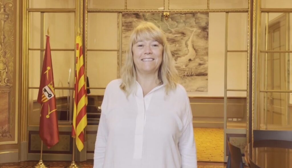 La consellera Natàlia Garriga