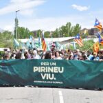 Manifestación contra los Juegos Olímpicos de Invierno del 2030 (Stop JJOO)