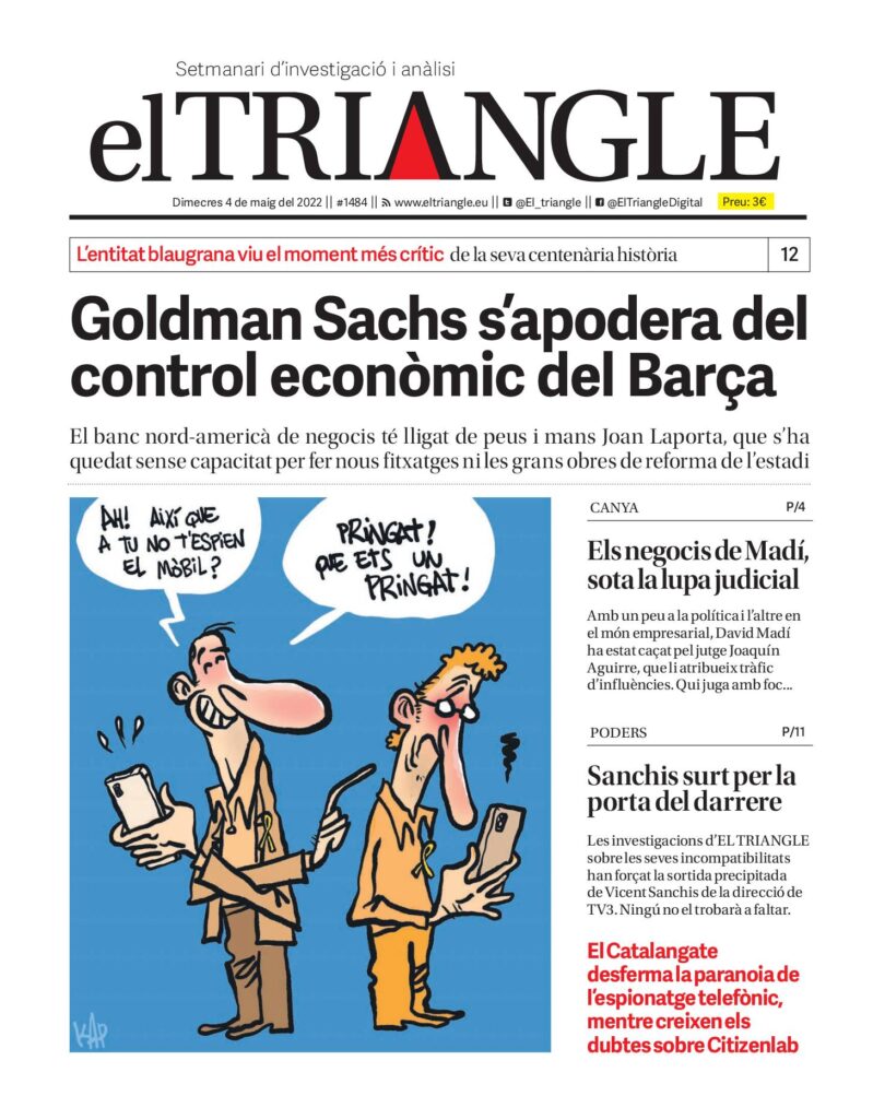 Goldman Sachs s’apodera del control econòmic del Barça