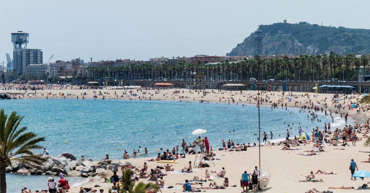 Playa de Sant Sebastià (Ayuntamiento de Barcelona)