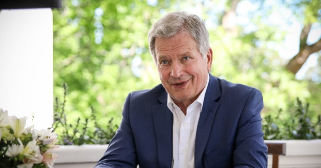 Sauli Niinistö, president de Finlandia