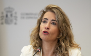 La ministra de Transports, Mobilitat i Agenda Urbana, Raquel Sánchez