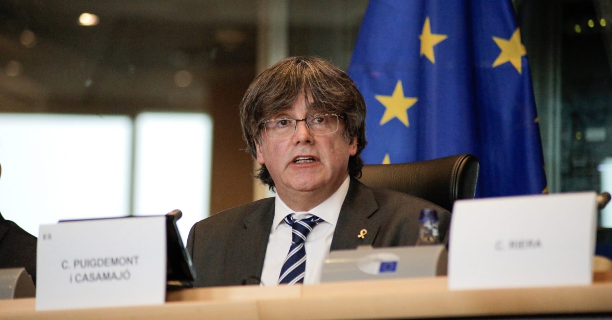 Carles Puigdemont, expresident de la Generalitat de Catalunya (Junts)