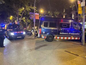 Dispositivo policial de los Mossos d'Esquadra por el secuestro