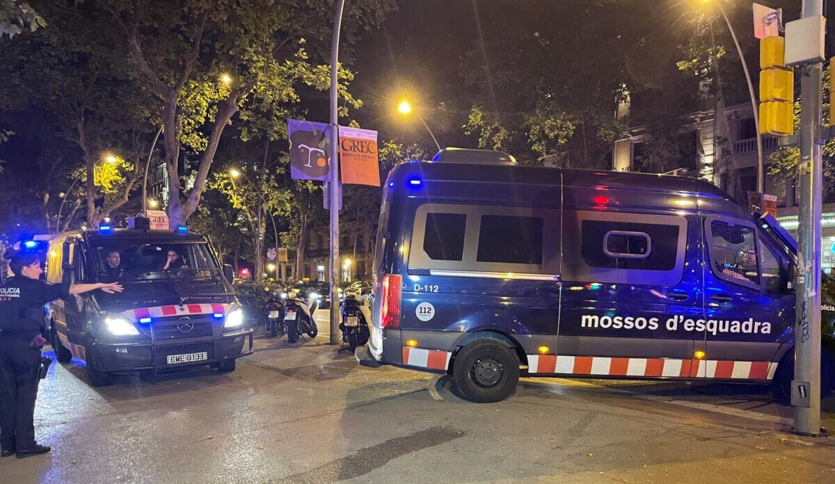 Dispositiu policial dels Mossos d'Esquadra pel segrest