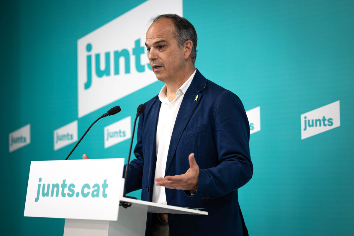 Jordi Turull, secretari general de Junts per Catalunya