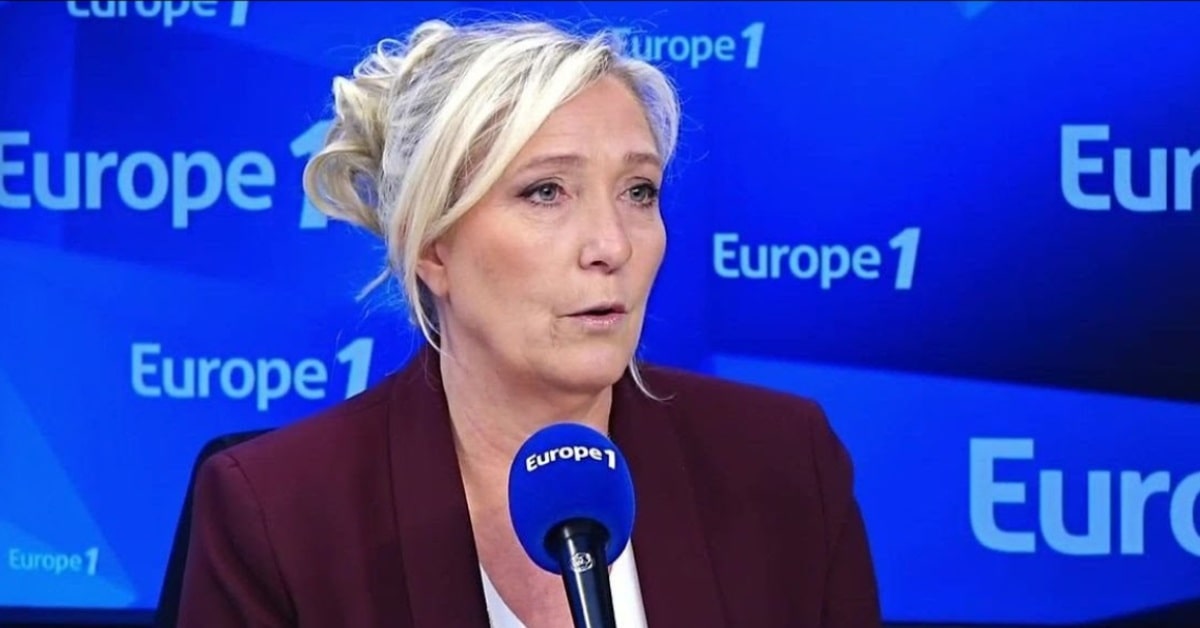 Marine Le Pen, líder de Rassemblement National
