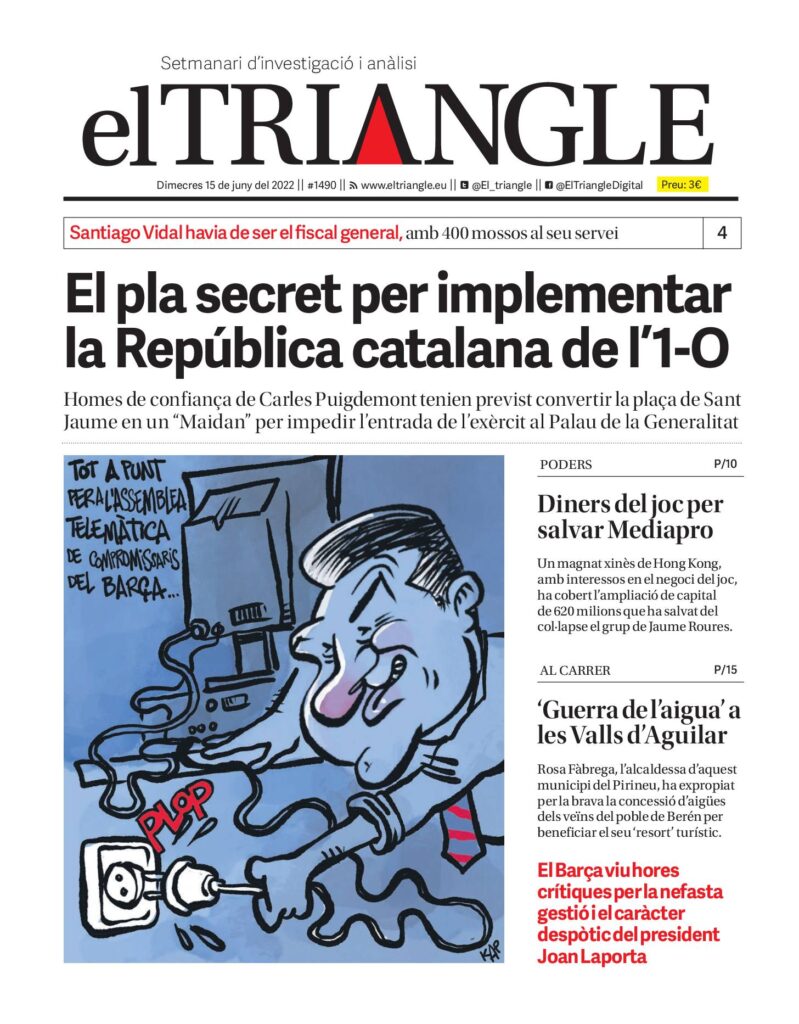 El pla secret per implementar la República catalana de l’1-O