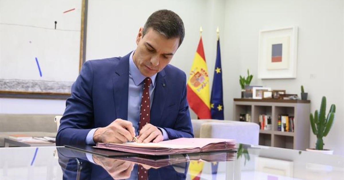 Pedro Sánchez, president del Govern d'Espanya (La Moncloa)