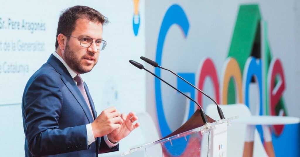 Pere Aragonès, president de la Generalitat de Catalunya (ERC)