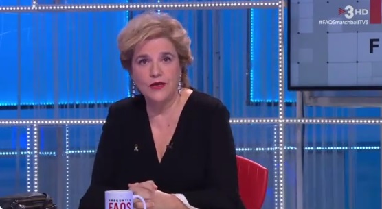 Pilar Rahola, a TV3