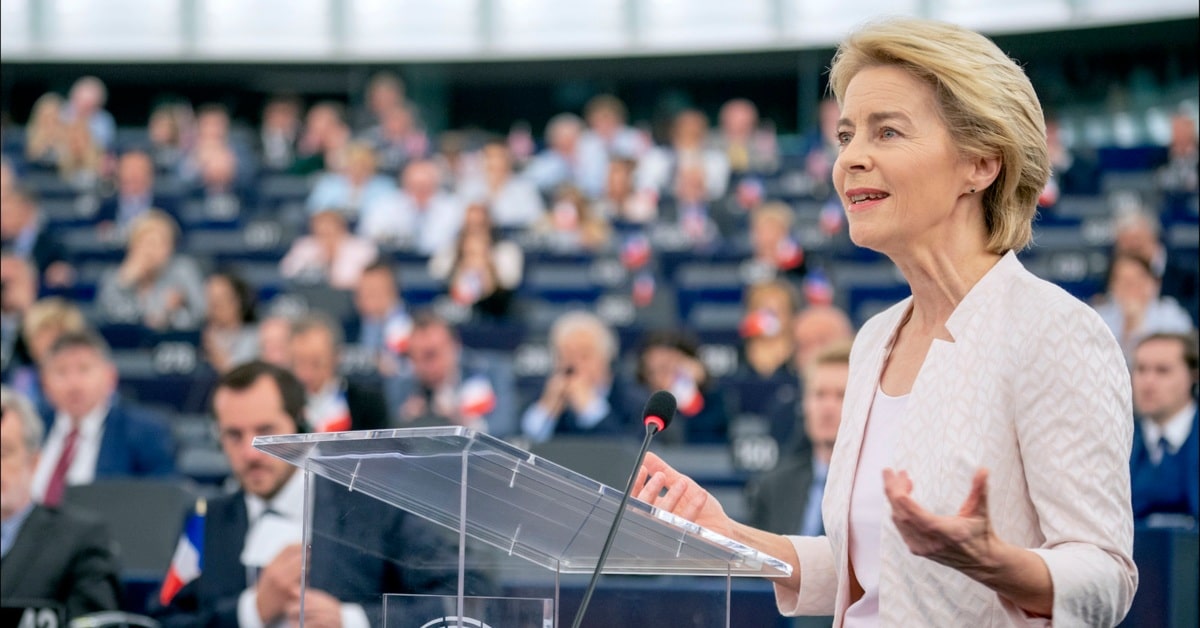 Ursula Von der Leyen, presidenta de la Comissió Europea (Parlament Europeu)