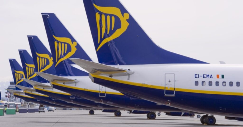 Aviones de Ryanair