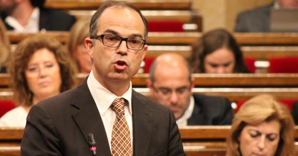 Jordi Turull, secretari general de Junts per Catalunya, al Parlament