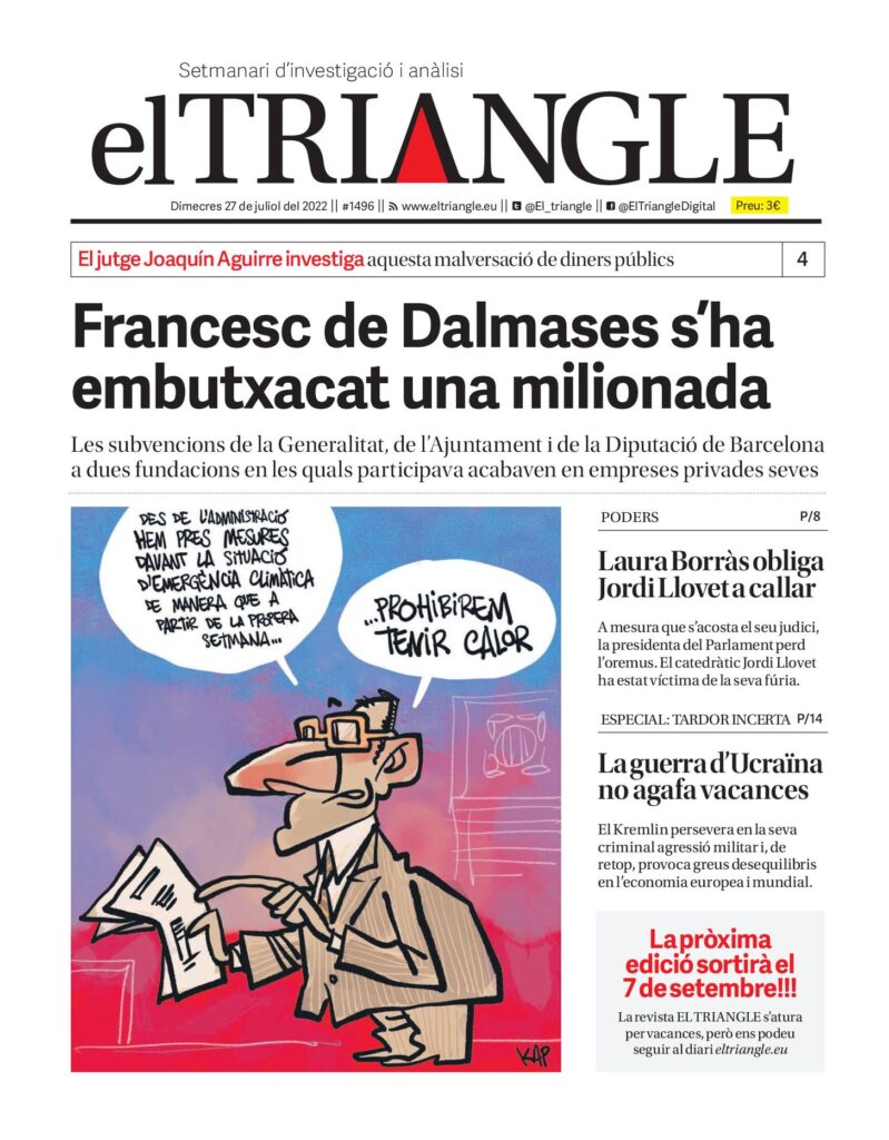 Francesc de Dalmases s’ha embutxacat una milionada