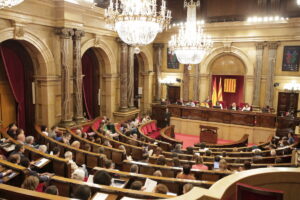 Pleno del Parlamento catalán de este jueves, 7 de julio