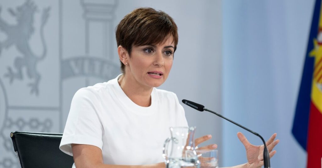Isabel Rodríguez, portaveu del Govern de Pedro Sánchez i ministra de Política Territorial (La Moncloa)