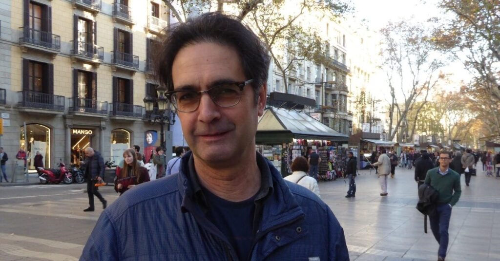 El escritor Vicenç Pagès Jordà