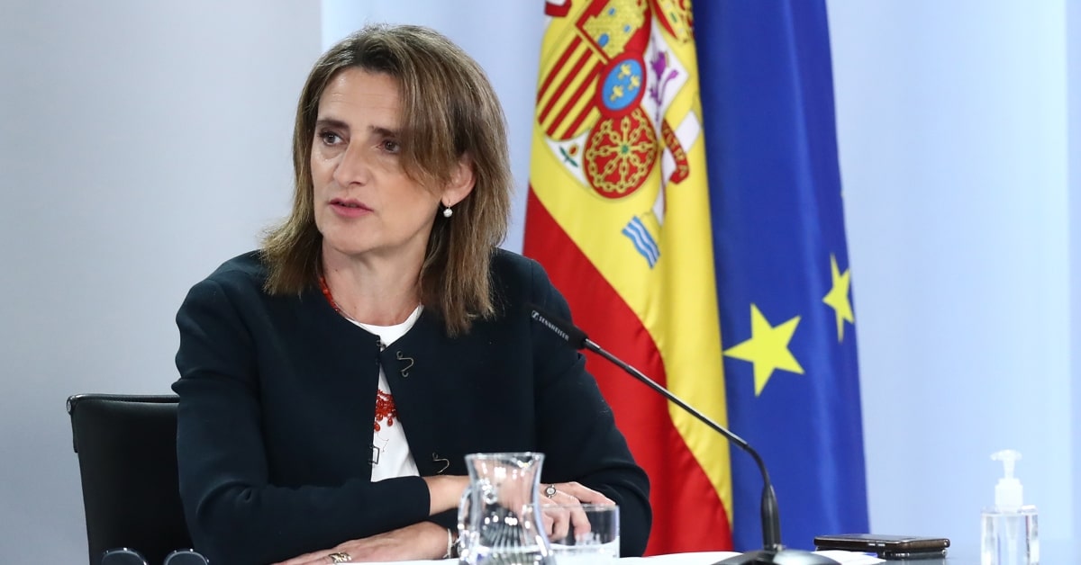 Teresa Ribera, vicepresidenta tercera i ministra de Transició Ecològica (La Moncloa)