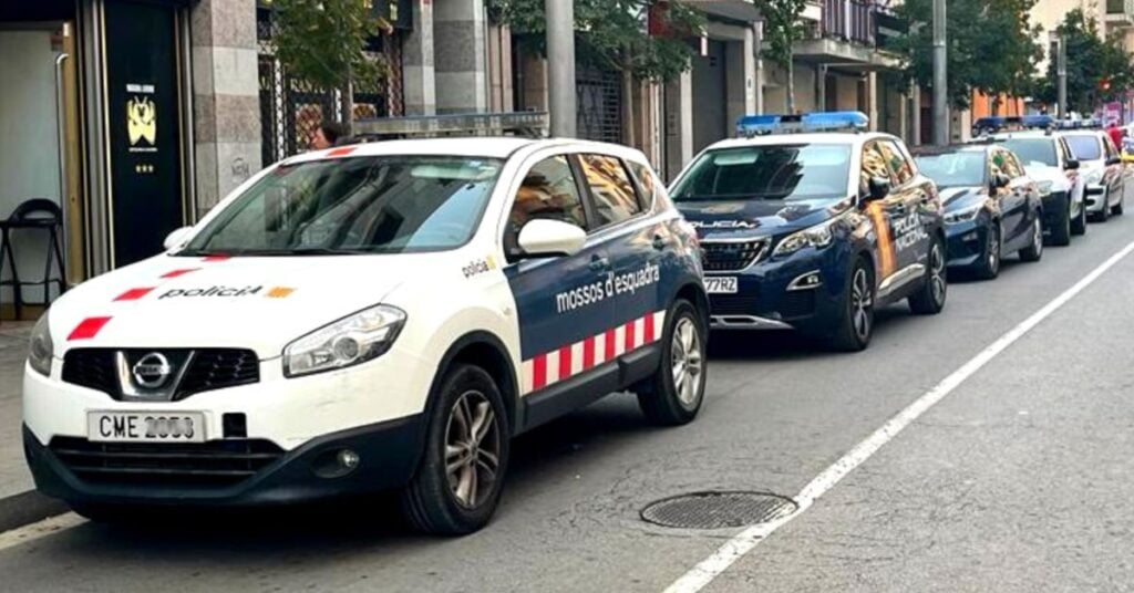 Vehículos de los Mossos d'Esquadra