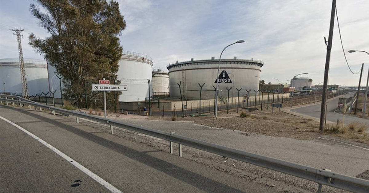 Instal·lacions de l'empresa ASESA a Tarragona (Google Maps)