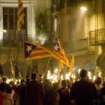 La Marxa dels Vigatans en Vic (Òmnium Cultural)