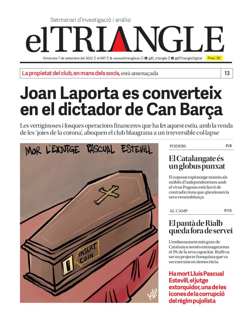 Joan Laporta es converteix en el dictador de Can Barça